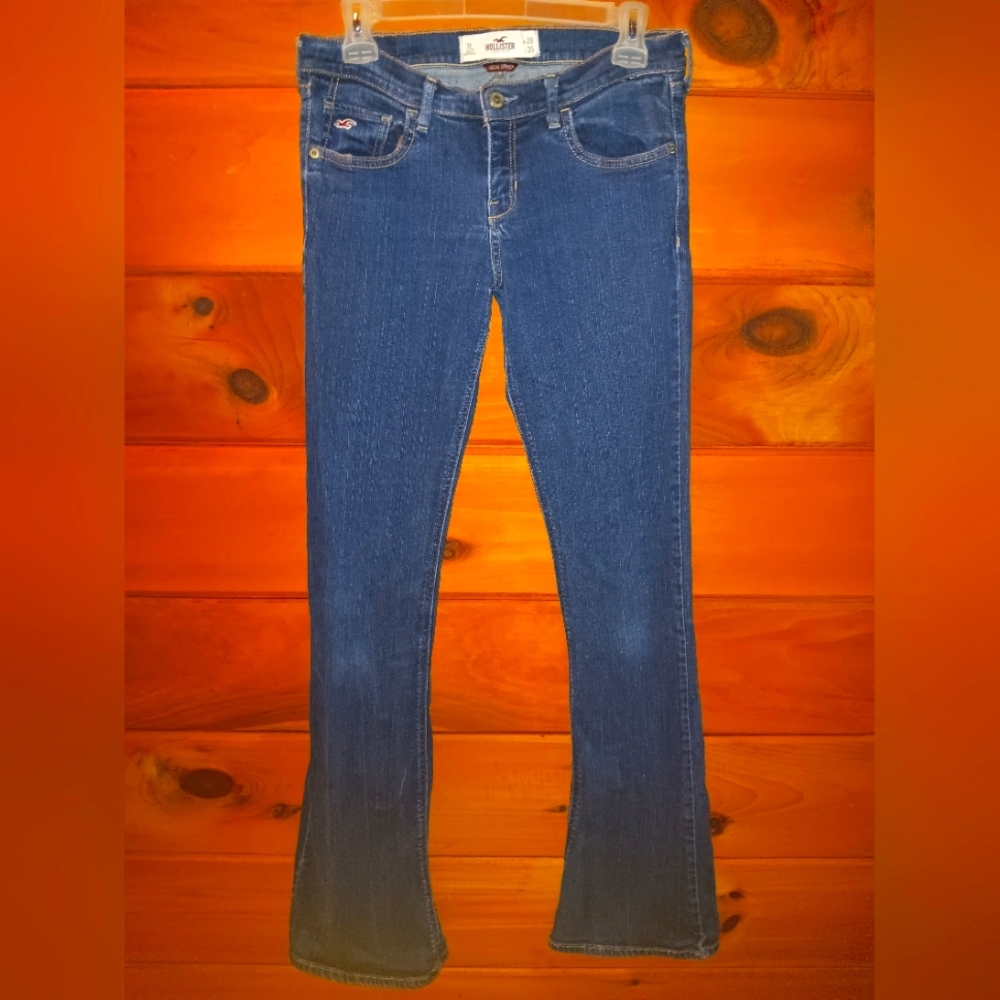 Hollister bell bottom jeans